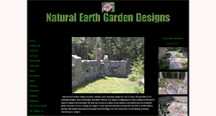 Desktop Screenshot of naturalearthgardendesigns.com